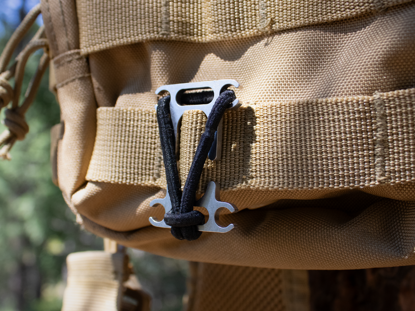 Anta© - Strap Retainer and Line Tensioner (Gear Storage, Molle Compatible)
