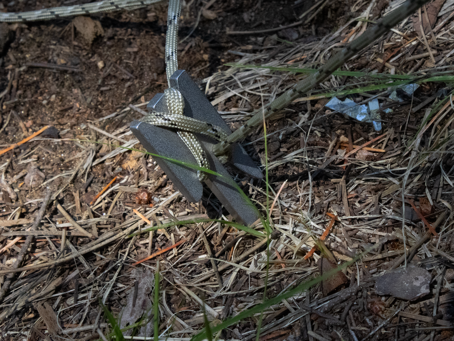 Anvil© - Tent Stake (Self Tensioning Design, Quick Set Up)