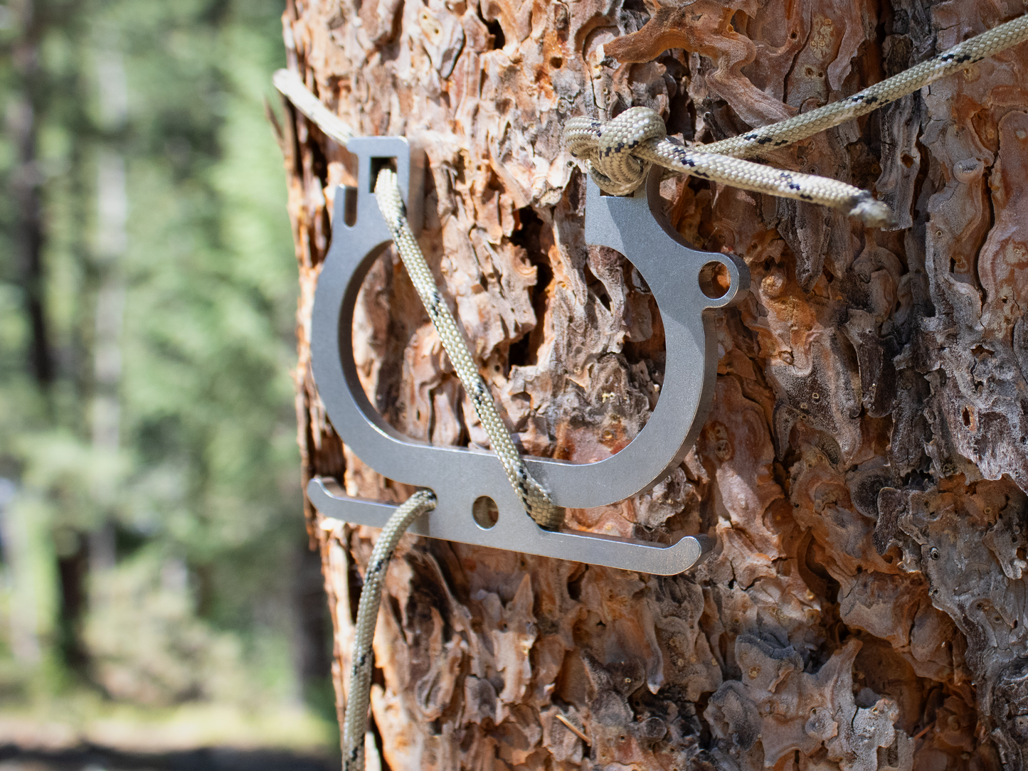 Capstone© - Camp Utility Tool (Backpack Hanger, Friction Hook, Pot Grabber and More)