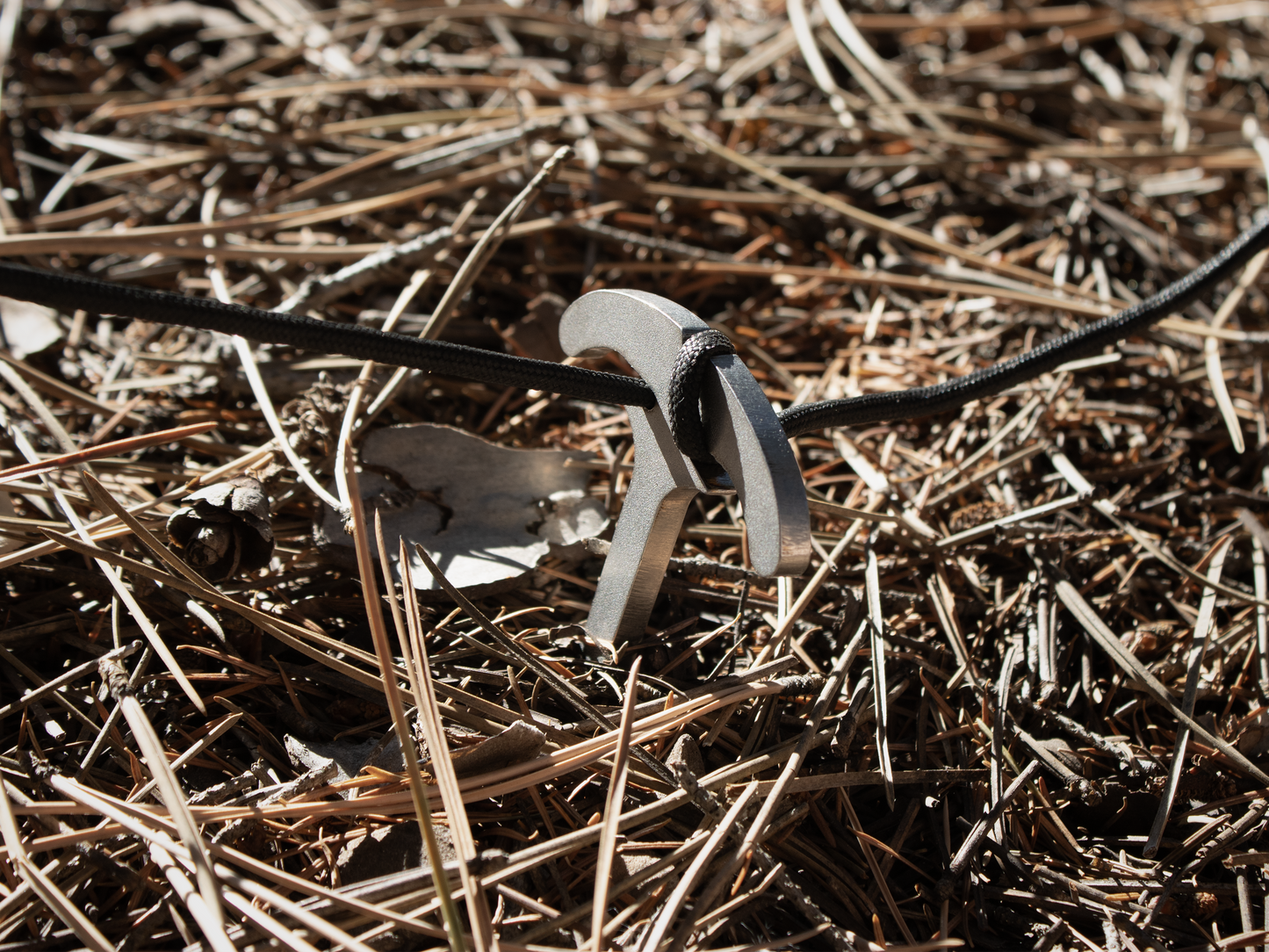 Claymore Tent Stake™ - (Self Tensioning, Easy Push/Pull Design)