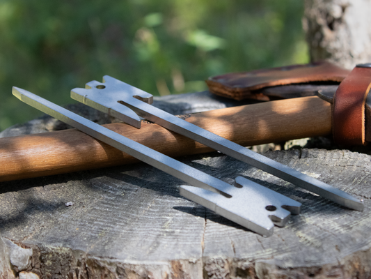 Anvil© - Tent Stake (Self Tensioning Design, Quick Set Up)