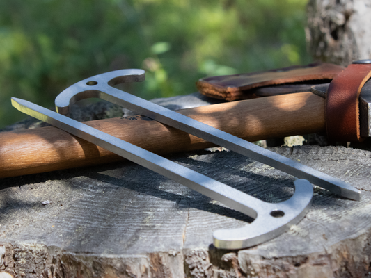 Mattock© - Tent Stake (Easy Push/Pull Design)