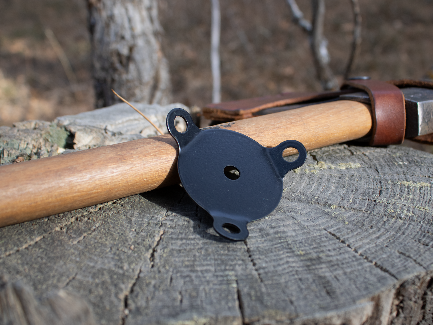 Tri-disk™ - Trekking Pole Tripod Converter (Adds support to existing Monopods/Trekking Poles)